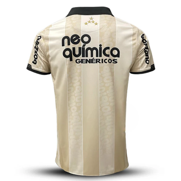 Camisa Corinthians Centenário Retrô - Bege