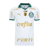 Camisa Palmeiras II 24/25 + Patrocínios + Patch - Branca