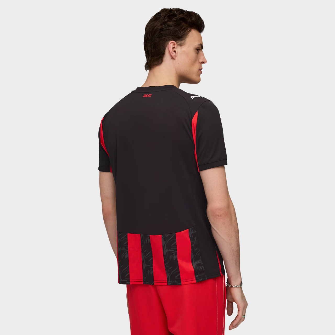 Camisa Milan I 25/26 - Torcedor Puma - Vermelha