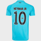Camisa Santos 2025/26 Azul Comemorativa - NEYMAR JR 10