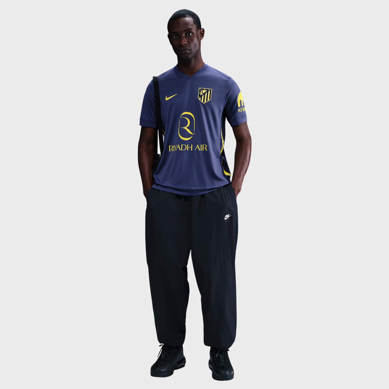 Camisa Atlético de Madrid II 25/26 Torcedor Nike Masculina - Azul Marinho