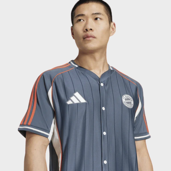 Camisa Bayern de Munique US 2025 - Adidas - Cinza