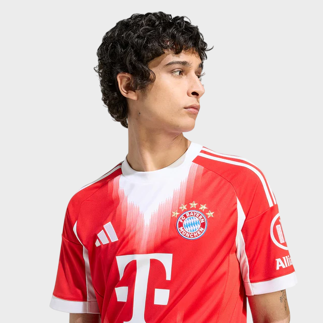 Camisa Bayern de Munique I 25/26 Torcedor Adidas - Vermelha