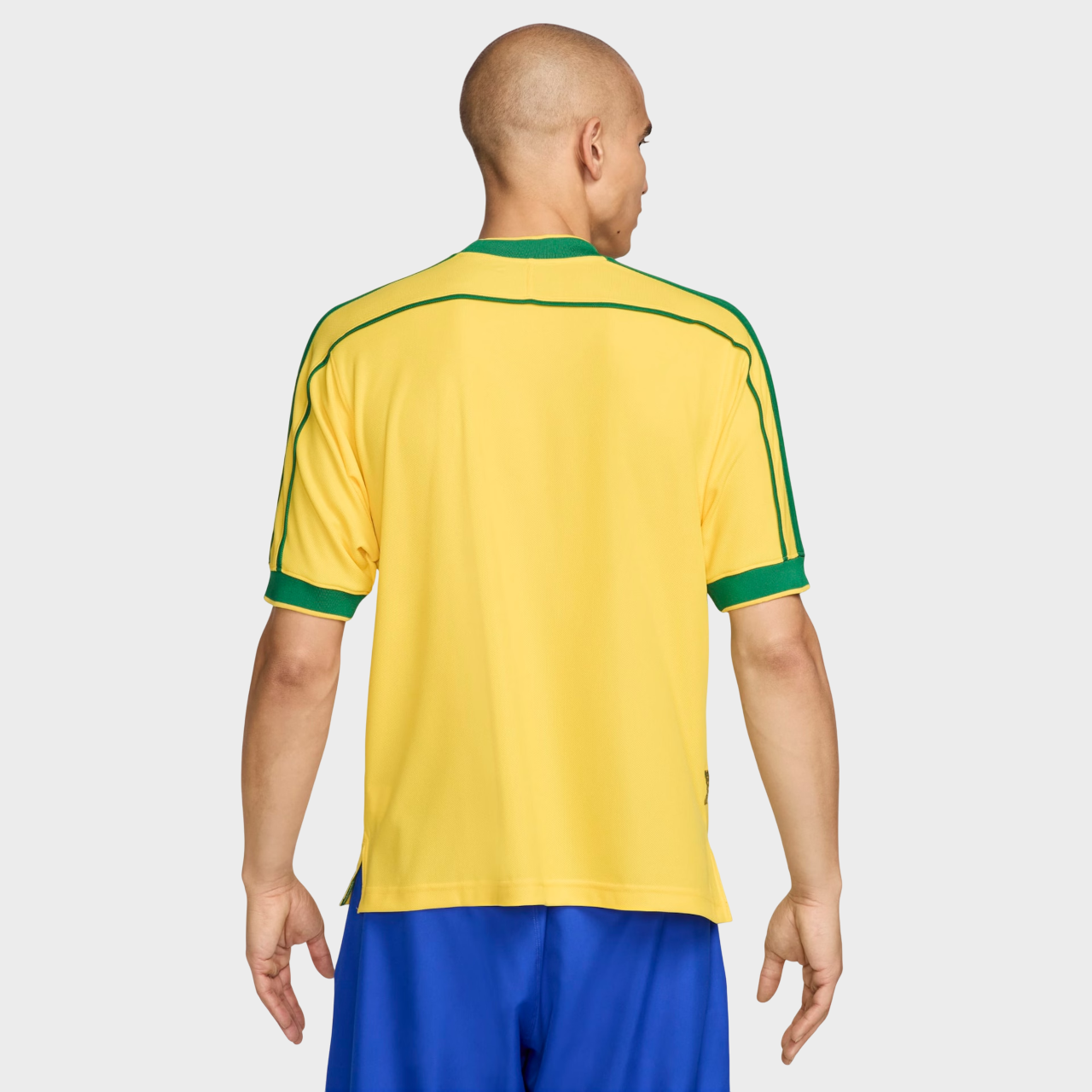 Camisa Seleção Brasileira I 1998 Reedição Nike - Retrô - Amarela
