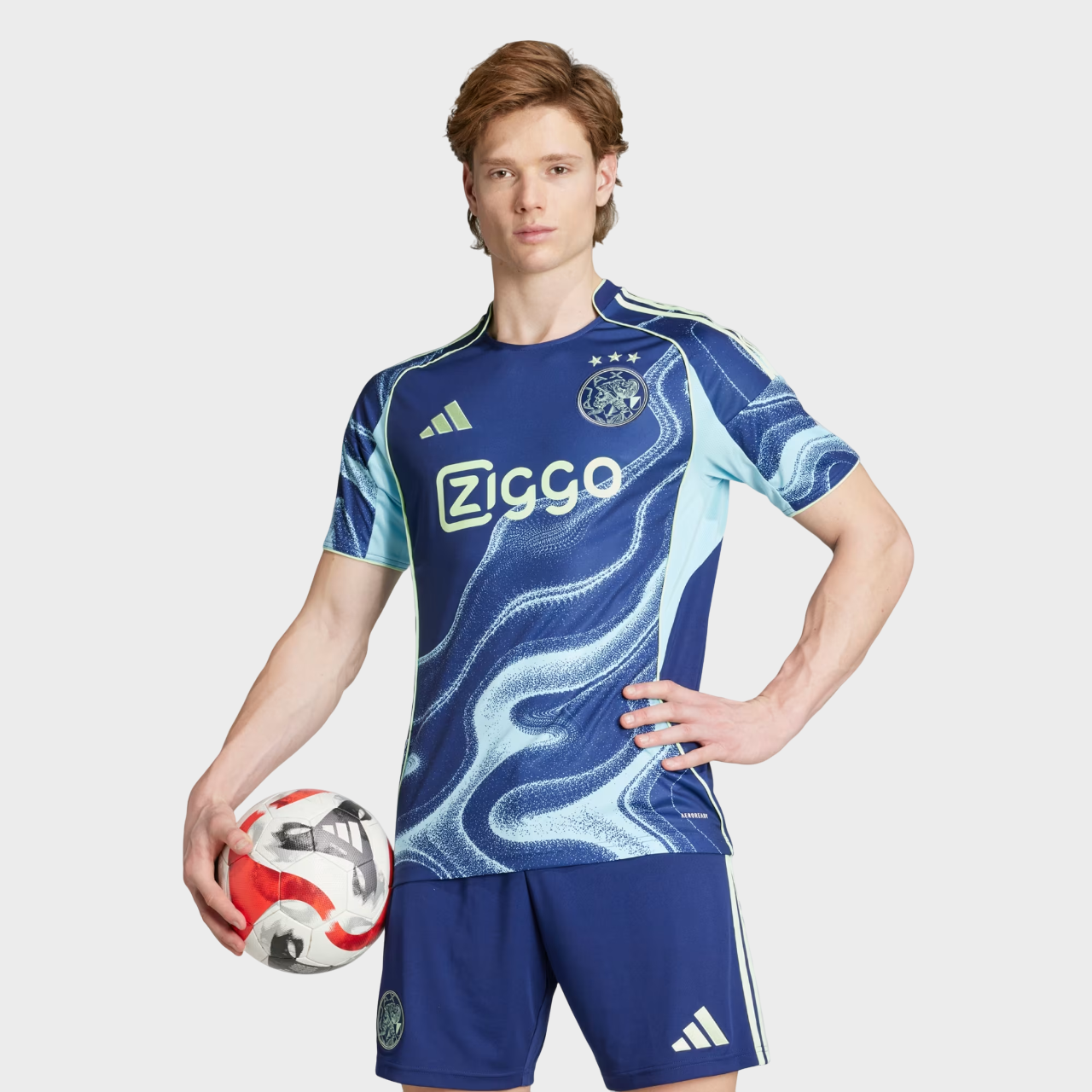 Camisa Ajax II 25/26 Adidas Masculina - Azul