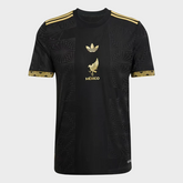 Camisa México de Oro 25/26 - Jogador - Preta e Dourada