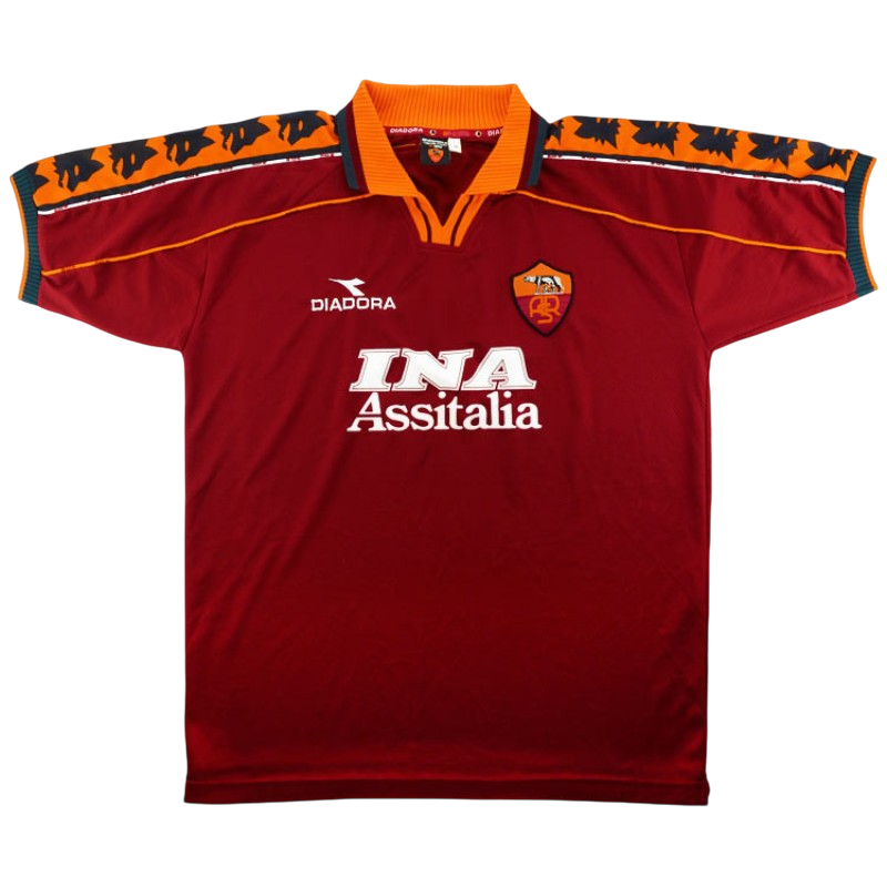 Camisa Roma I 1998/1999 Torcedor Diadora Masculina - Retrô