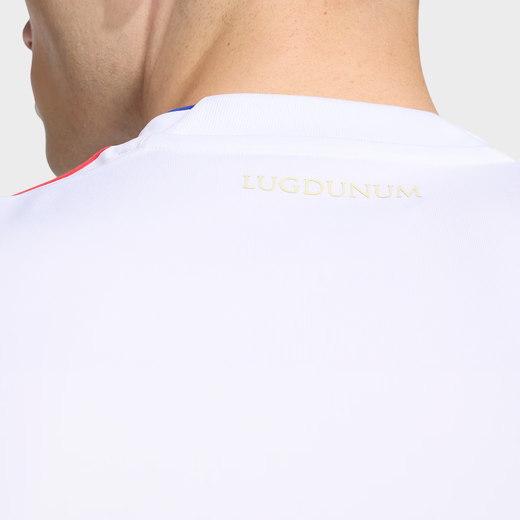 Camisa Lyon I 25/26 - Torcedor Adidas - Branca