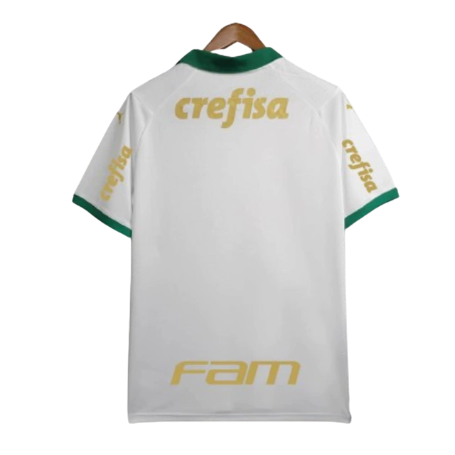 Camisa Palmeiras II 24/25 + Patrocínios + Patch - Branca