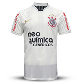 Camisa Corinthians I 2010 Retrô - Branca