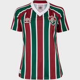 Camisa Fluminense Feminina I 25/26 - Vinho e Verde