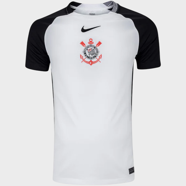 Camisa Corinthians I 25/26 - Torcedor - Branca
