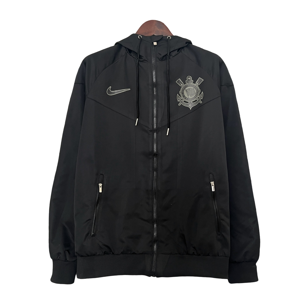 Jaqueta Corta-Vento Corinthians 24/25 - Preta