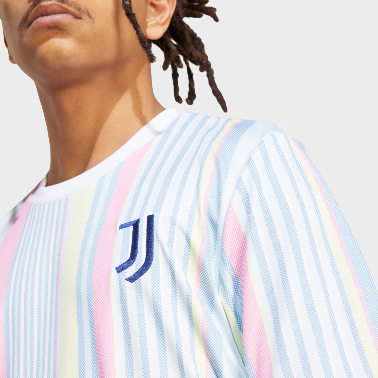 Camisa Juventus Pré-Jogo 25/26 Adidas - Branca