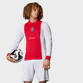 Camisa Ajax Manga Longa 25/26 -  Especial 125 anos - Vermelha e Branca