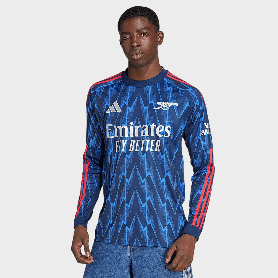 Camisa Arsenal II Manga Longa 25/26 Torcedor Adidas masculina - Azul