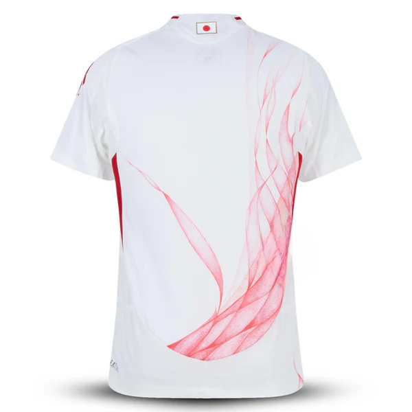 Camisa Japão II 24/25 - Torcedor Masculina - Branco e Vermelho