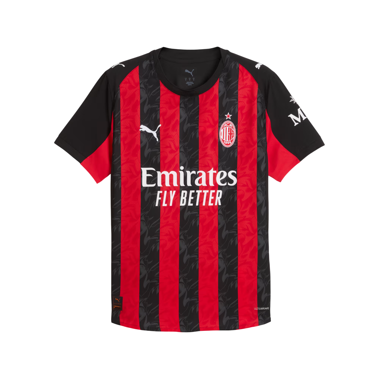 Camisa Milan I 25/26 - Torcedor Puma - Vermelha