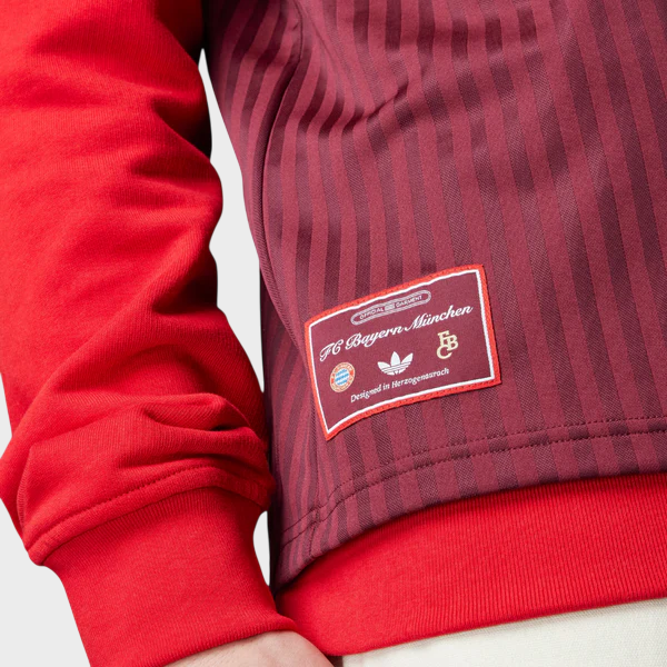 Camisa Bayern de Munique Terrace Icons 25/26 - Adidas - Vermelha