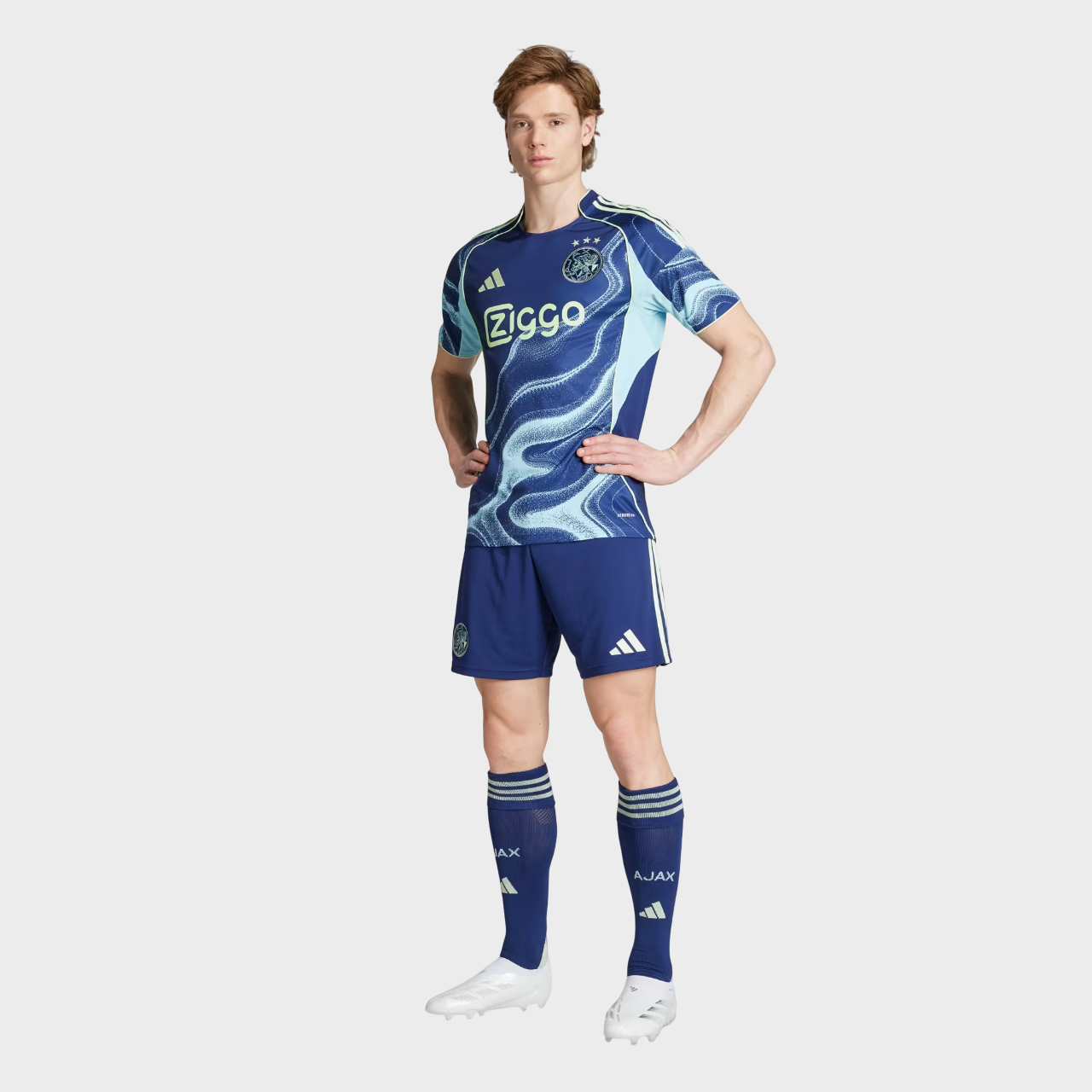 Camisa Ajax II 25/26 Adidas Masculina - Azul