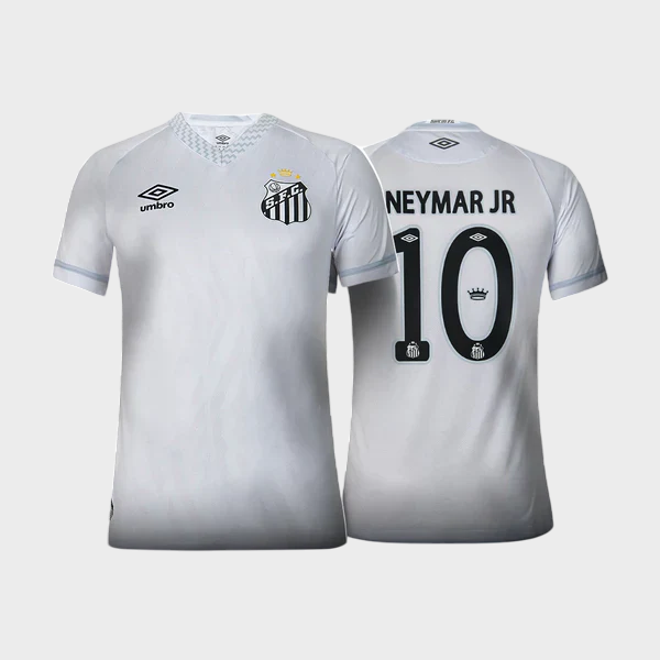Camisa Santos I 25/26 Branca - NEYMAR JR 10