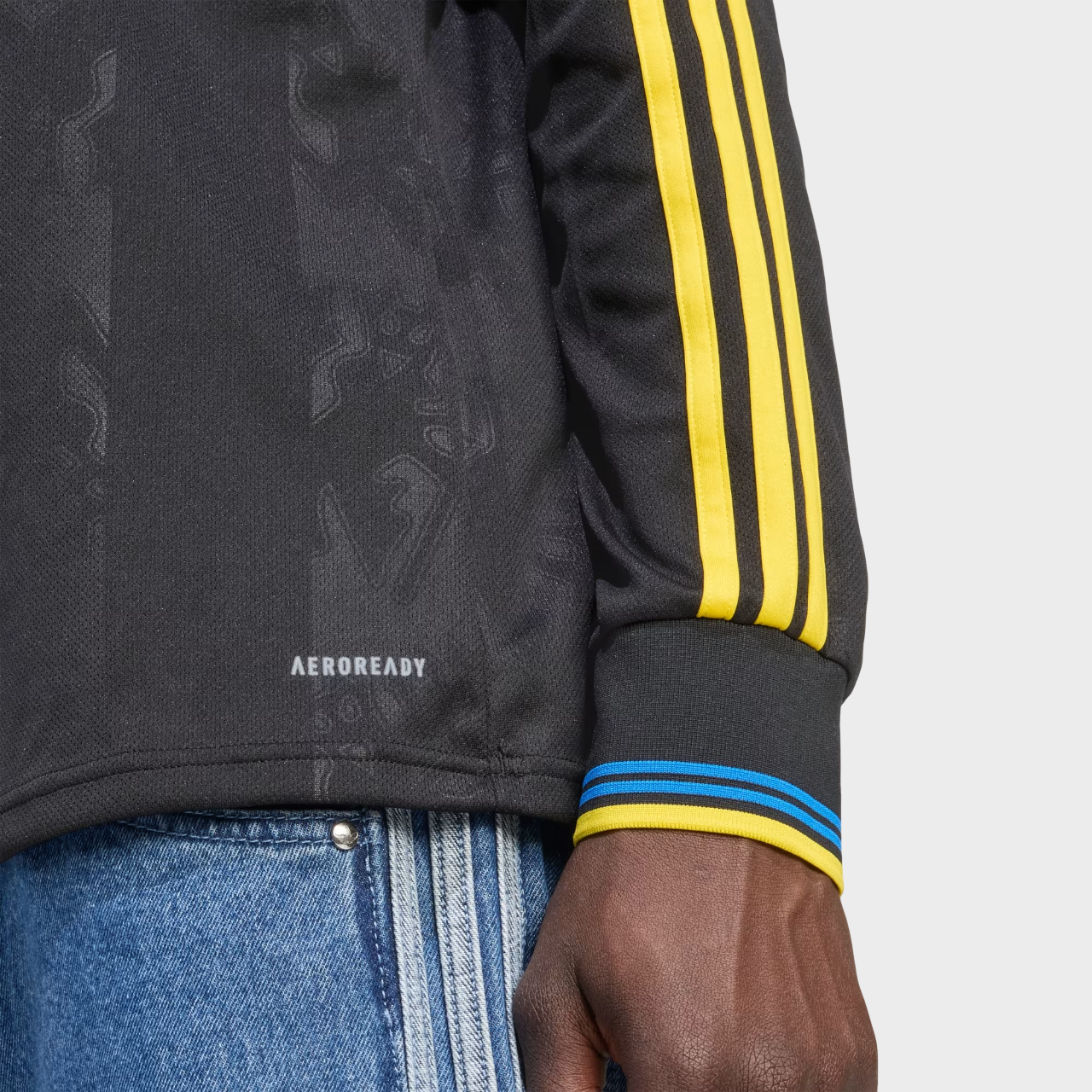 Camisa Manchester United III Manga Longa 25/26 - Torcedor Adidas Masculina - Preta