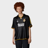 Camisa Real Madrid II 1999/2000 Adidas - Preta - Retrô