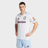Camisa Aston Villa II 24/25 Adidas Torcedor Masculina - Branco
