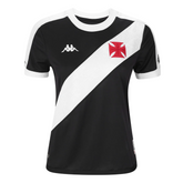 Camisa Vasco Feminina I 24/25 - Preta