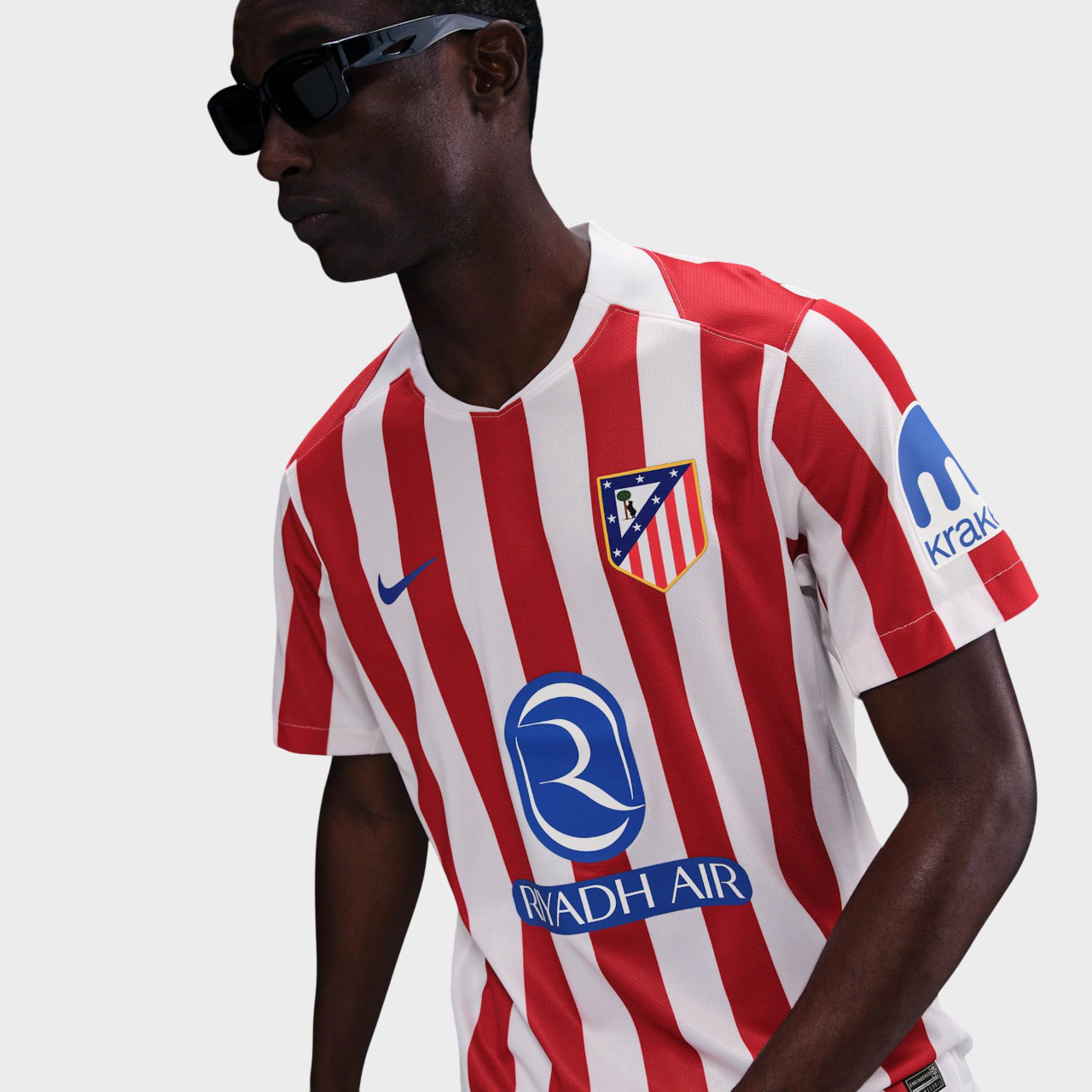 Camisa Atlético de Madrid I 25/26 Torcedor Nike Masculina