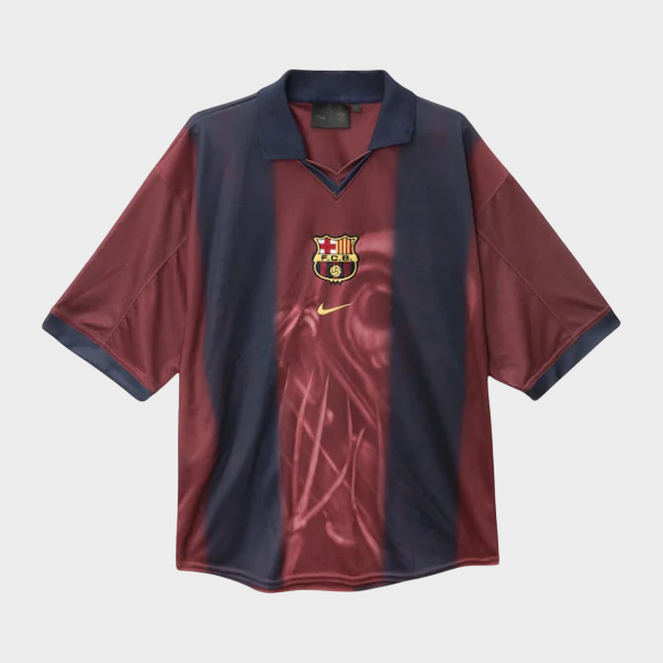 Camisa Barcelona Travis Scott 2000/2001 - Torcedor Unissex - Retrô