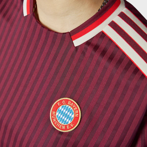 Camisa Bayern de Munique Terrace Icons 25/26 - Adidas - Vermelha