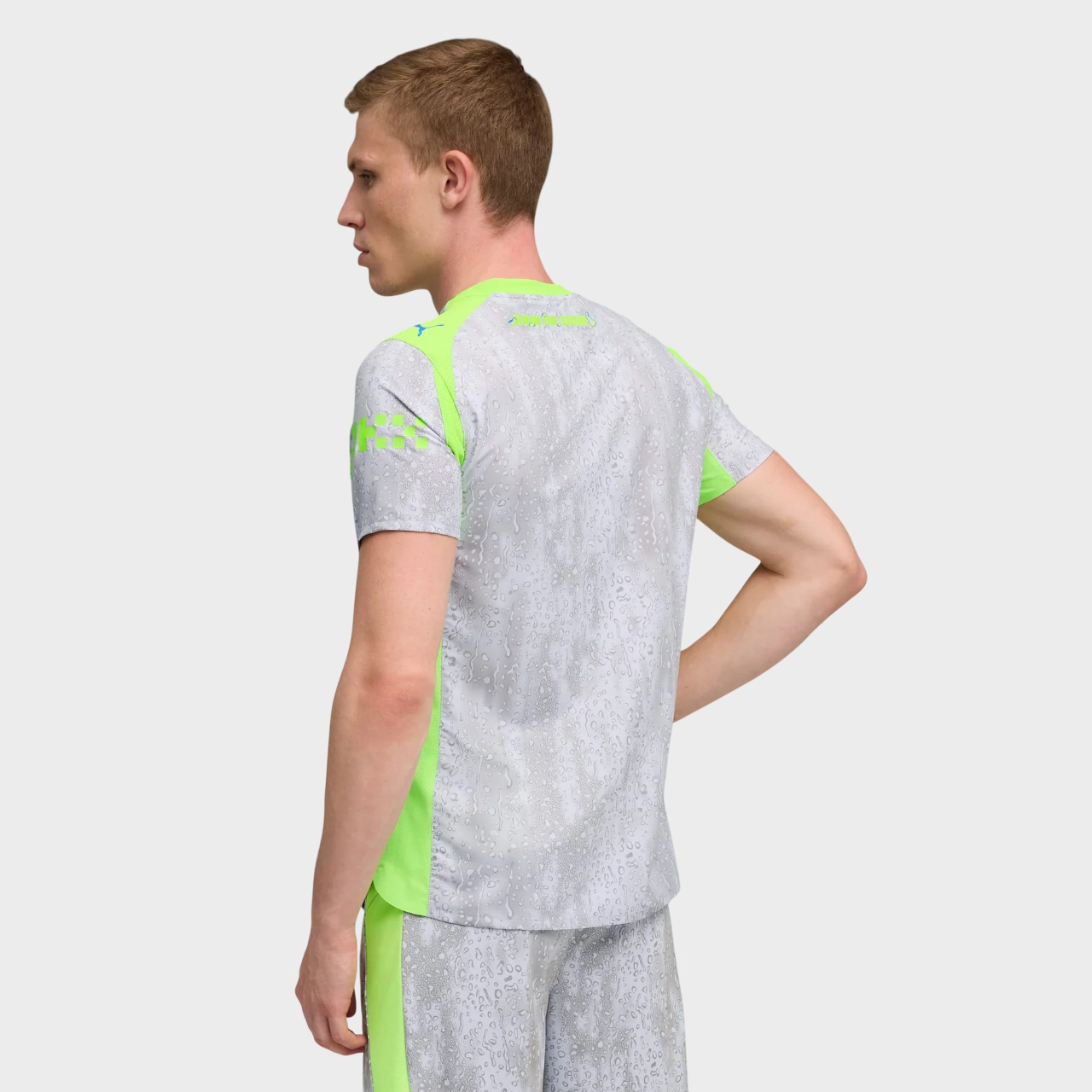 Camisa Manchester City III 25/26 - Torcedor Puma Masculina - Cinza