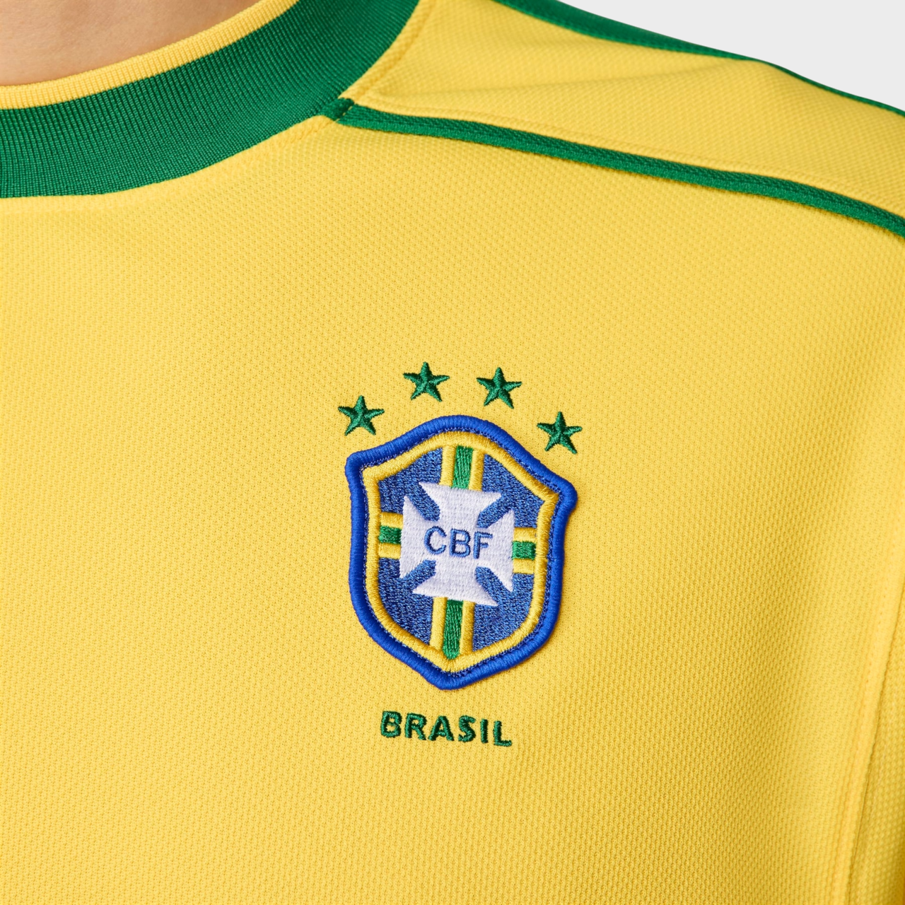 Camisa Seleção Brasileira I 1998 Reedição Nike - Retrô - Amarela