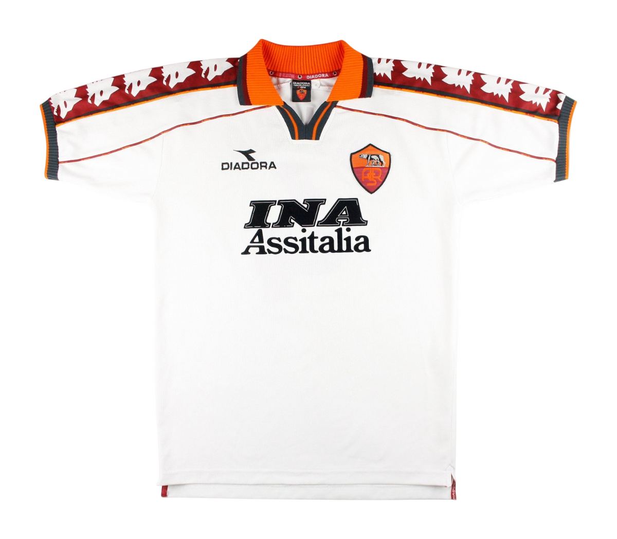 Camisa Roma II 1998/1999 Torcedor Diadora Masculina - Retrô