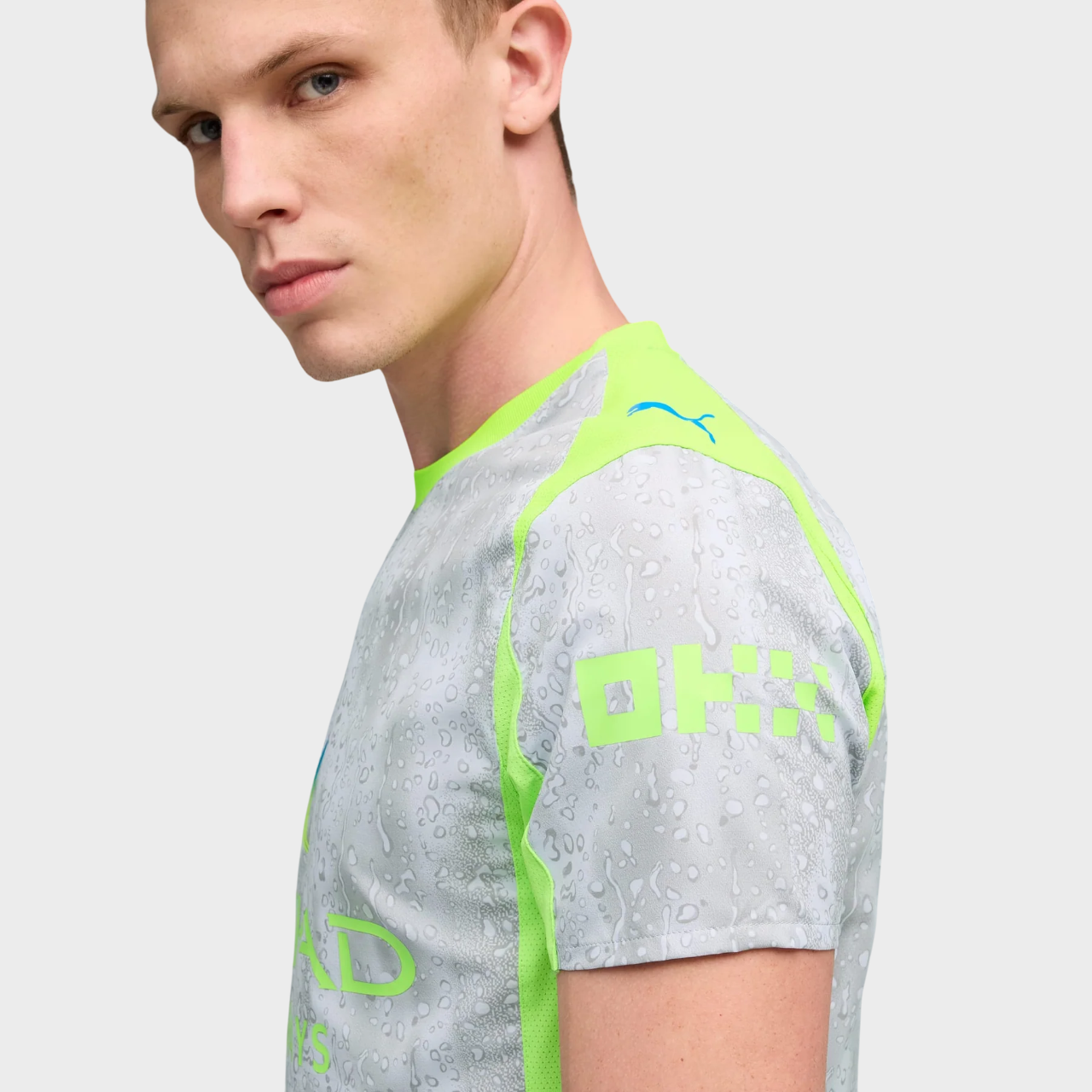 Camisa Manchester City III 25/26 - Torcedor Puma Masculina - Cinza