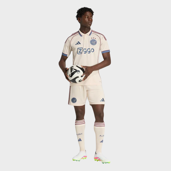 Camisa Ajax III Comemorativa 25/26 Adidas Masculina - Creme