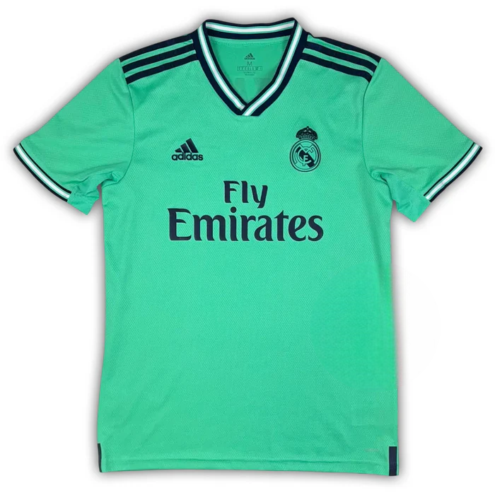 Camisa Real Madrid III 2019/2020 Adidas - Verde Água - Retrô