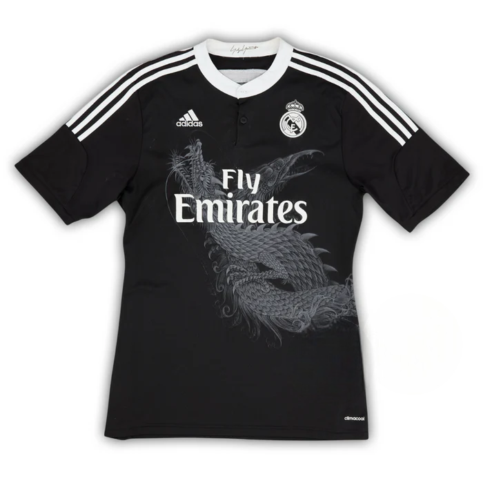 Camisa Real Madrid III 2014/2015 Adidas - Preta - Retrô