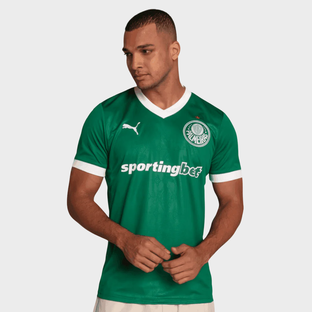 Camisa Palmeiras I 25/26 Torcedor Puma - Verde