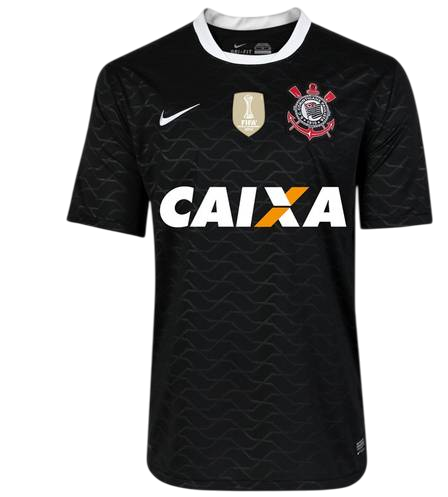 Camisa Corinthians II 2012/2013 Retrô - Caixa + Patch Mundial