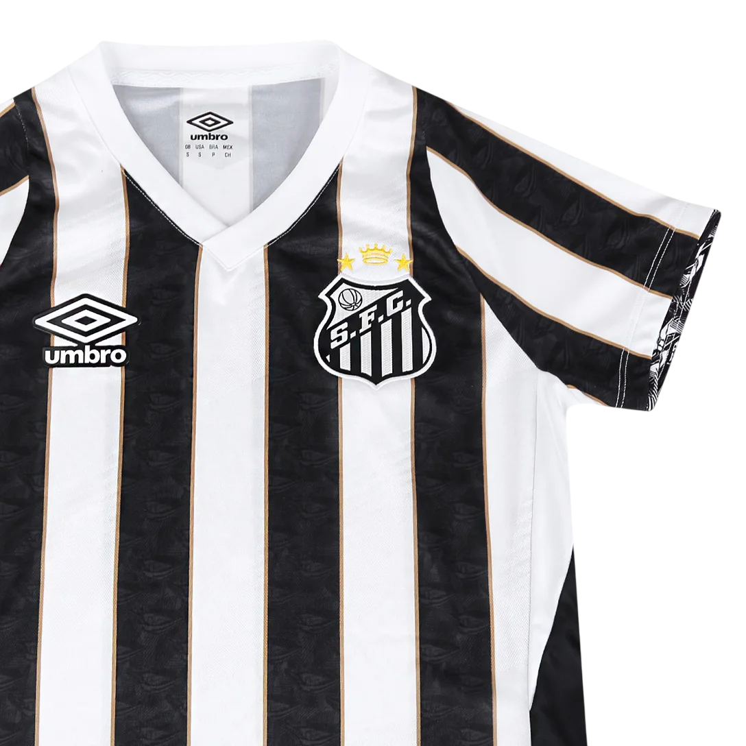 Camisa Santos Feminina II 24/25 - Listrada