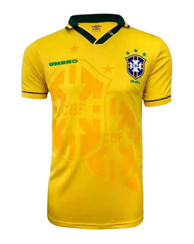 Camisa Seleção Brasileira I 1993/1994 Nike - Retrô - Amarela