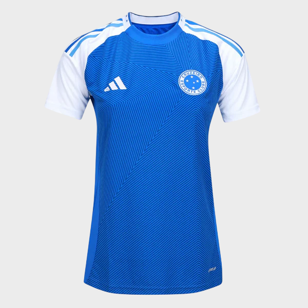 Camisa Cruzeiro Feminina I 25/26 - Azul