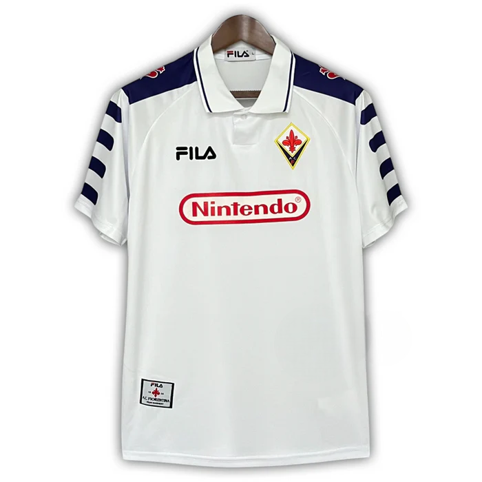 Camisa Fiorentina II 1998/1999 Retrô - Nintendo