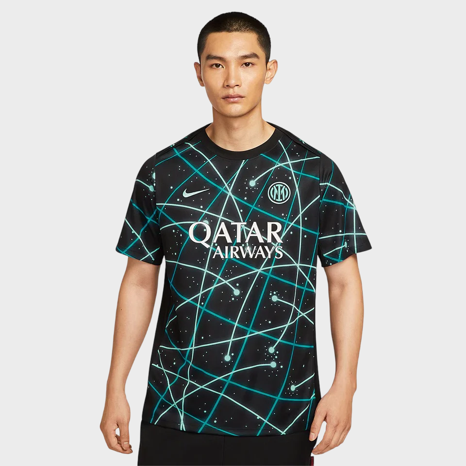 Camisa Inter de Milão Pré-Jogo 25/26 Torcedor Nike Masculina - Azul