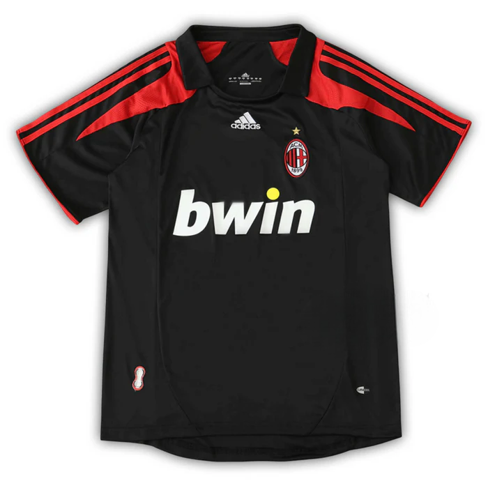 Camisa Milan III 2007/2008 Adidas Torcedor - Retrô