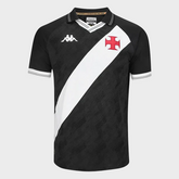 Camisa Vasco I 25/26 - Kappa - Preta