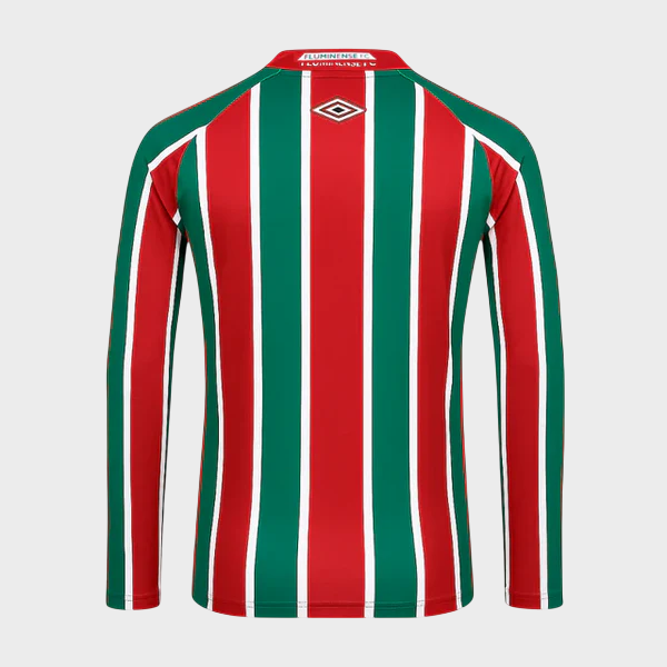 Camisa Fluminense I Manga Longa 25/26 - Vinho e Verde