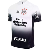 Camisa Corinthians I 24/25 + Patrocínios - Branca